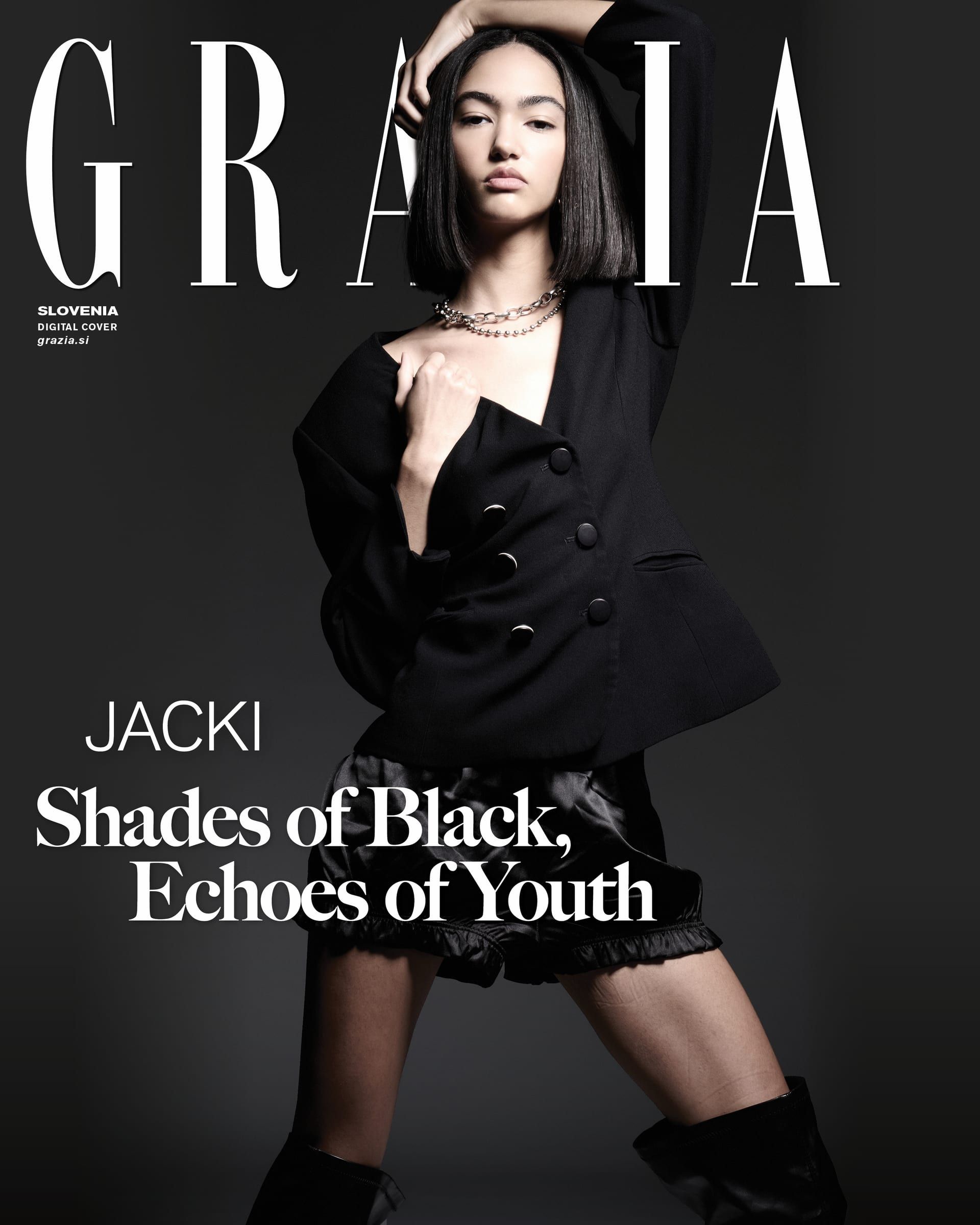Marina Forbatok — Grazia Slovenia Digital Covers, Stylist